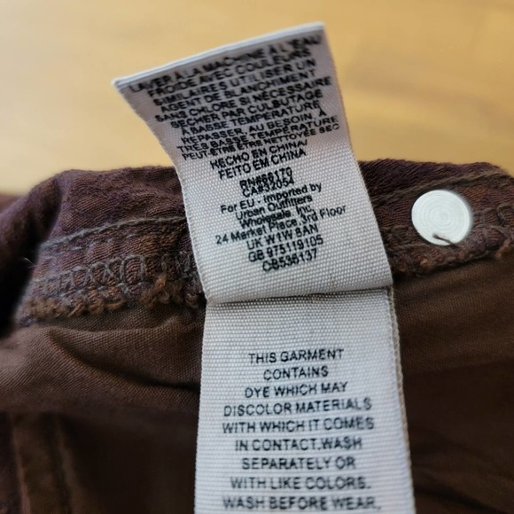 Free People Brown Skinny Pants - Picture 6 of 13